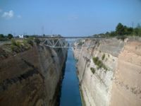 Corinth Canal - Isthmus of Corinth Greece