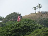 Flag at Punchbowl