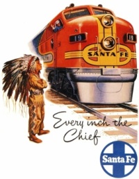 Santa Fe Chief Poster