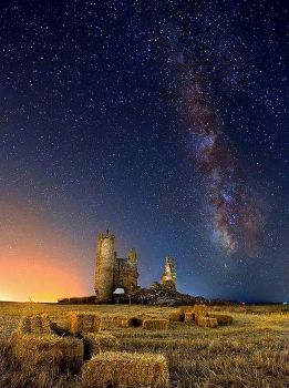 Milky Way in the Night Sky As Seen From Spain