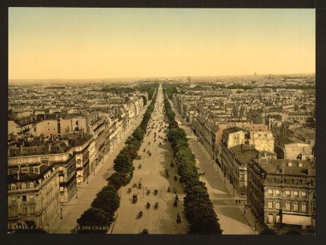 Paris 1900 - Champs Élysées