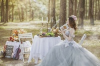 Bride in the garden by Chí Nguyển Quốc