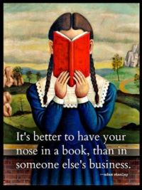 Theme - I love books: It's better to have ....