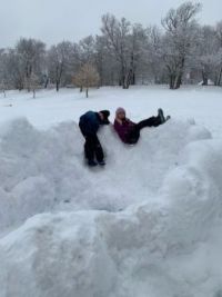 My grandchildren in Montreal