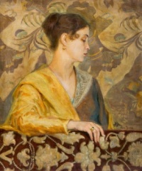 Stanislaw Klimowski - Portrait of the Artist's Wife