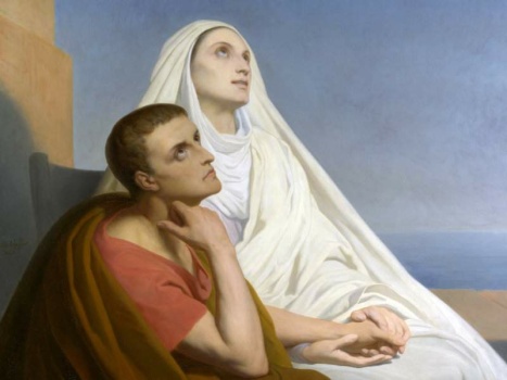 St Augustine and his mother, St Monica