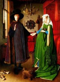 1424_Giovanni Arnolfini y su esposa_