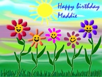 Happy birthday Maddie