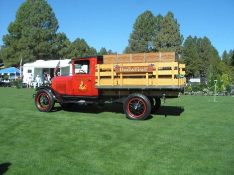 Bud Truck at car show in Showlow, AZ