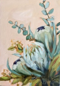 Protea in Blues No. 2