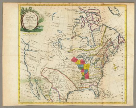 A new map of North America from the latest discoveries 1778