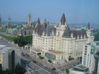 Chateau Laurier & Parliament Buildings, Ottawa, Canada