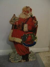 Santa cardboard