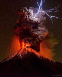 Colima Volcano.  Mexico