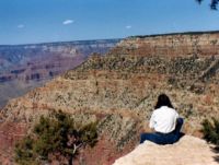 Gail at Grand Canyon