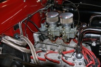 1950 Ford Convertible Matador Red and Tan engine