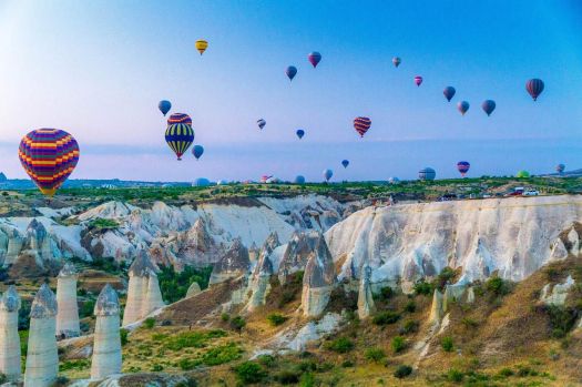 Hot Air Balloons Turkey Fairy Chimneys