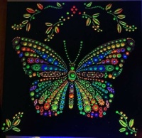 Beautiful butterfly art!