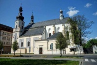 Kostel narozeni Panny Marie a klášter Minoritů, Krnov - Česká republika /Slezsko/