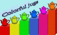 colorful jugs