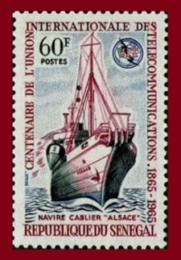 Francobollo del Senegal