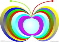 colourful apple