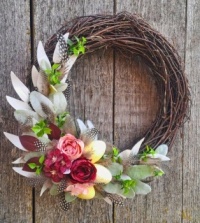 Easter wreath.