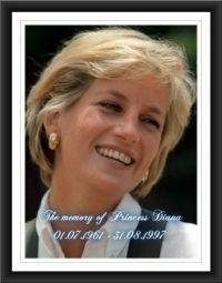 Tichá vzpomínka na nezapomenutelnou princeznu Dianu... A silent memory of the unforgettable Princess Diana...