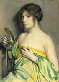 "Woman With A Parrot"