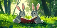 Bunnies and a Book