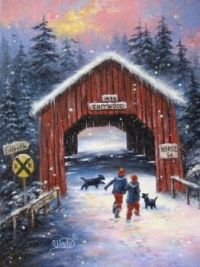 Snow Covered Bridge