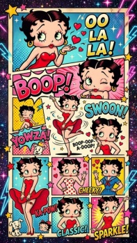Solve Betty Boo Boop! OO LA LA ! * jigsaw puzzle online with 299 pieces