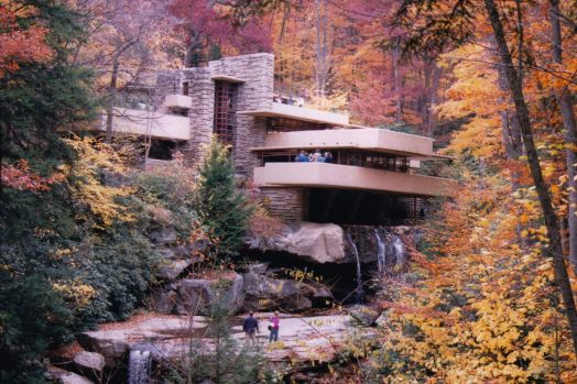 Frank Lloyd Wright's Falling Waters Pennsylvania USA