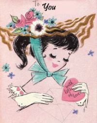 Valentine #2 - Vintage Greetings