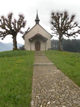 Small church, Bulle, Switzerland