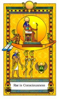 Tarot of Ancient Egypt, The Ra Card