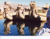 Reed Boats on Lake Titicaca