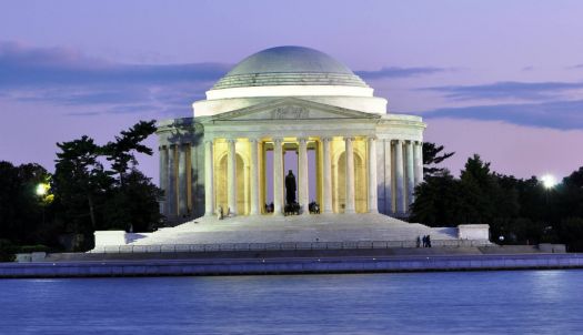 Jefferson Memorial at Dusk, Wash DC
