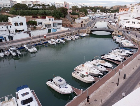 Puerto de Ciutadella (Menorca). Islas Baleares (España).