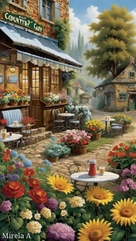 Country Cafe by Mirela Anton