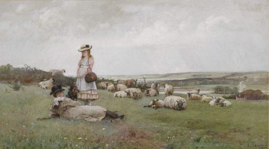 The young shepherdesses