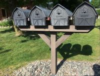 Suburban mail boxes