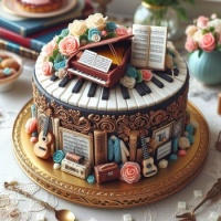 Instrument Cake from Cake art FB