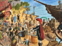 Mural painting, Helsingør  :-)