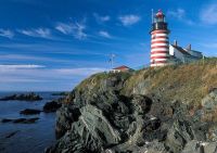 Maine Lighthouses: West Quoddy Head