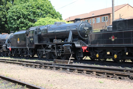 Solve LMS Stanier Class 8F 2-8-0 48305 stabled at Loughborough 22nd ...