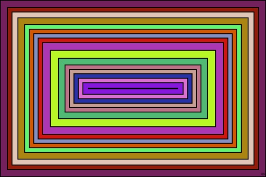 Solve Concentric Rectangles!! ~ H jigsaw puzzle online with 600 pieces