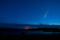 “Meteor over Trinidad Lake, Colorado”