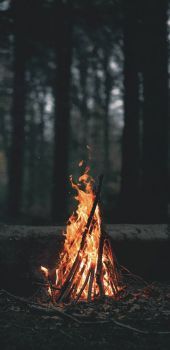 campfire wallpaper