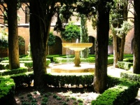 Fountain. Alhambra and Generalife, Granada, Spain